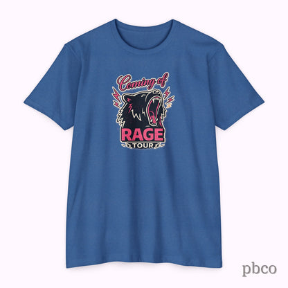 Rage Tour Graphic Unisex Tri-blend T‑Shirt