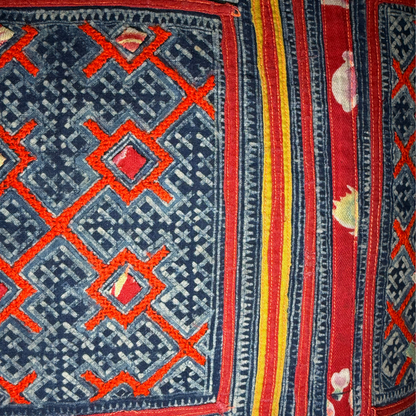 Hmong &amp; Hemp Throw Pillow Cover