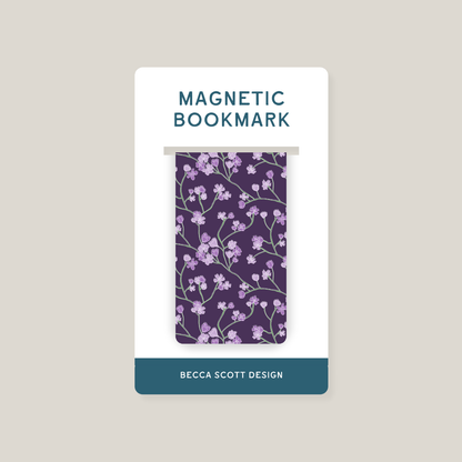 Garden Blooms Magnetic Bookmark