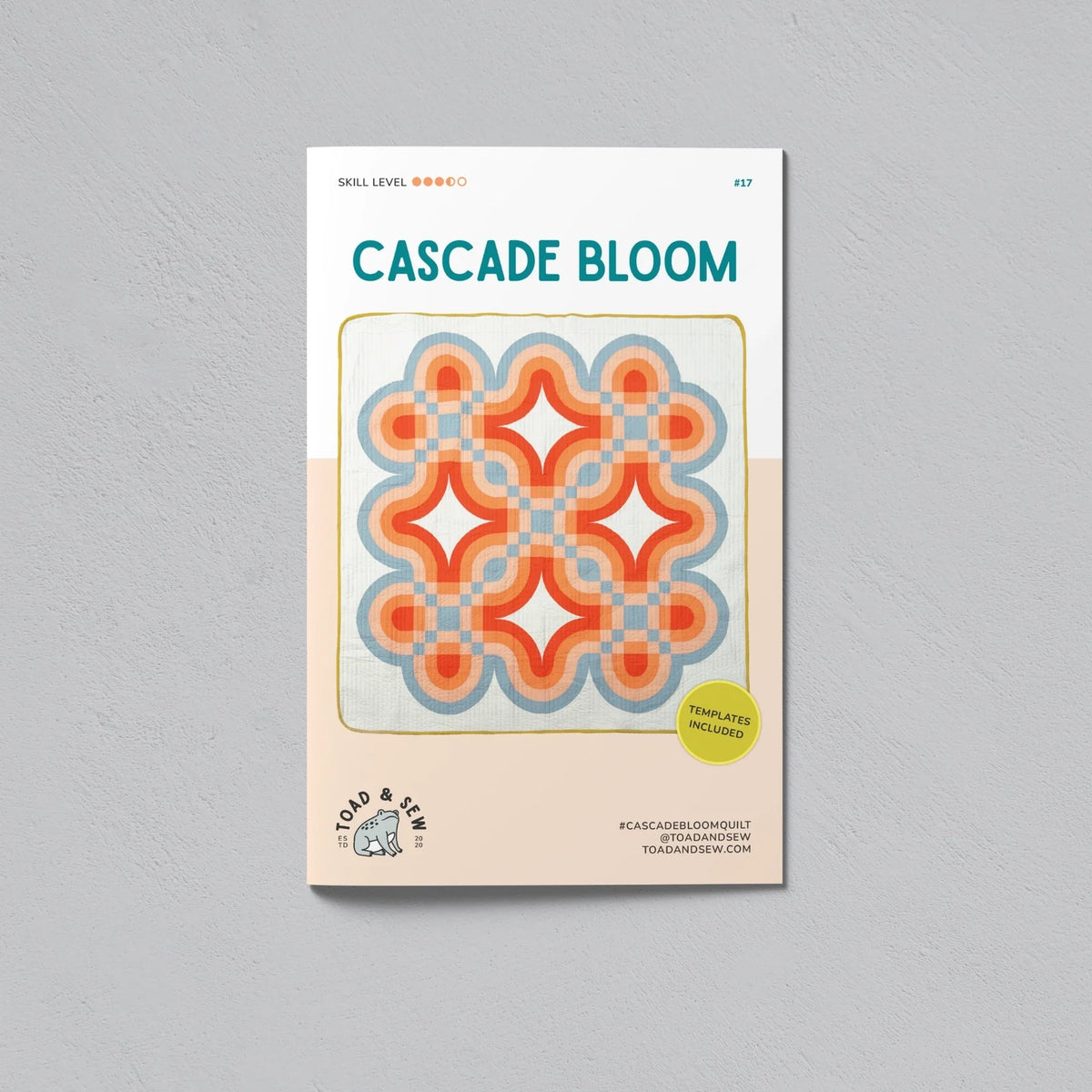 Cascade Bloom - Paper Quilt Pattern