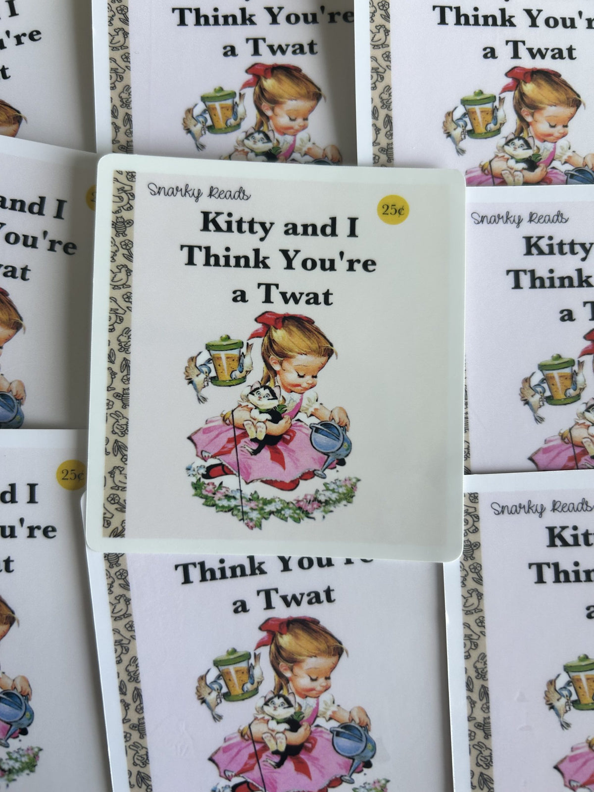 Snarky Reads "Kitty and I Think You&