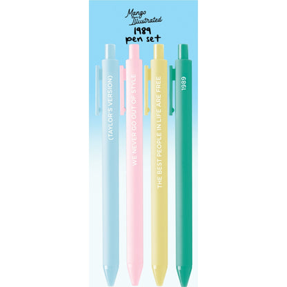 1989 gel pen set - MangoIllustrated - Pen Sets