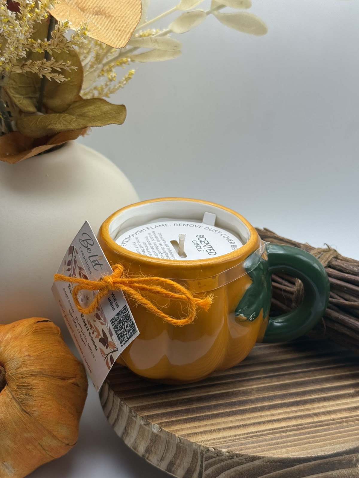 Spiced Espresso Candle | Espresso + Pumpkin Spice | 10 oz