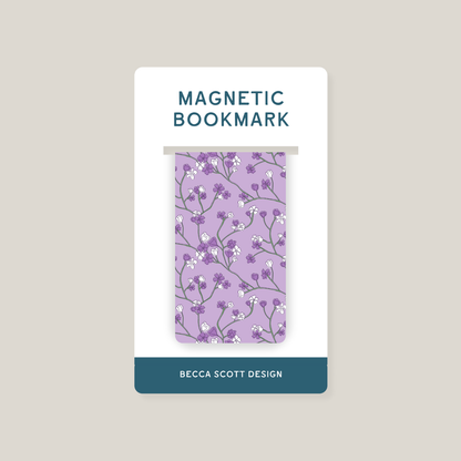 Garden Blooms Magnetic Bookmark