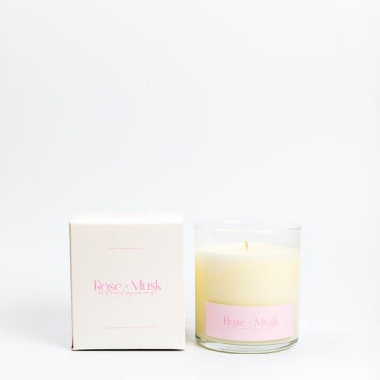 Rose Candle