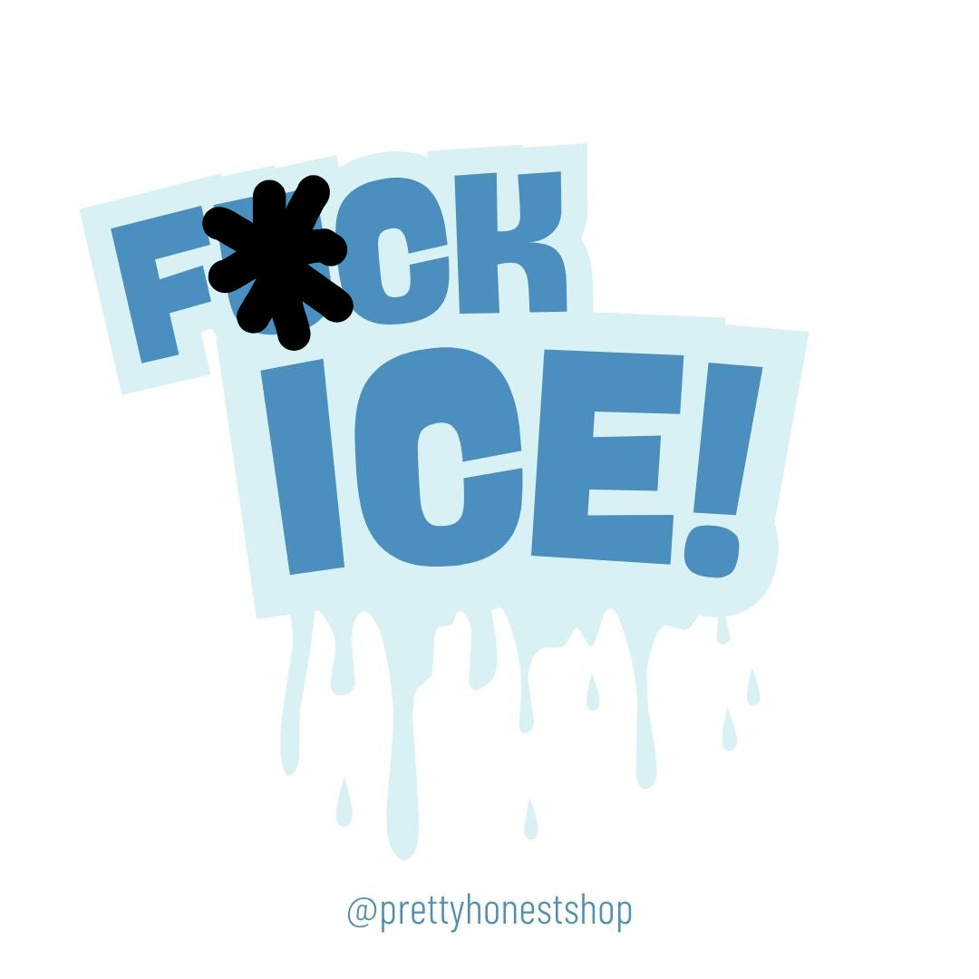 Fuck ICE Candle Stickers
