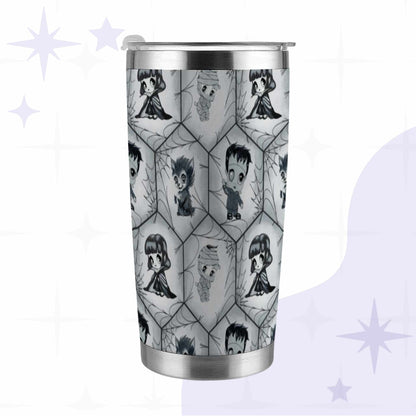 The Classics Monster Tumbler, Black and White