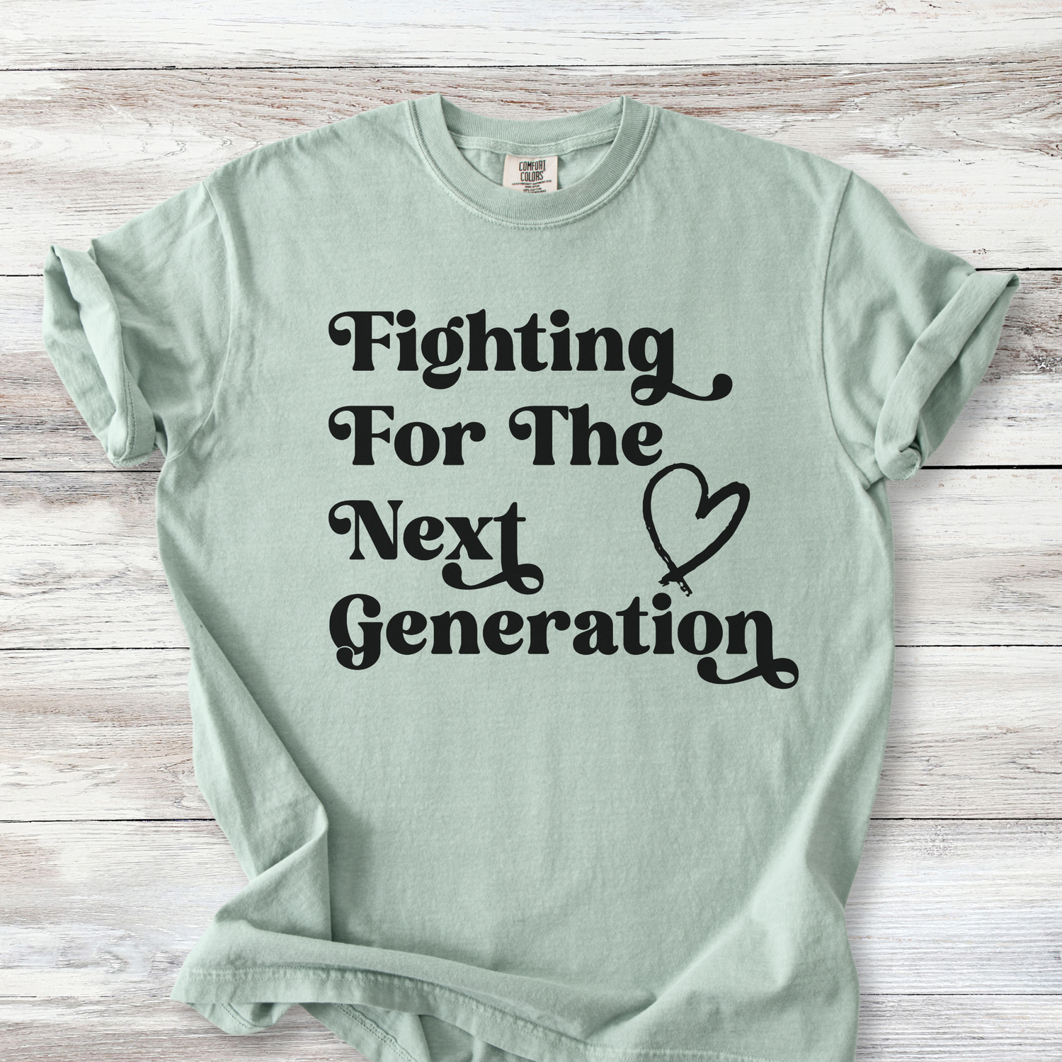 Progressive Activist Tee, Political Resistance Tshirt, Fighting for the Next Generation
