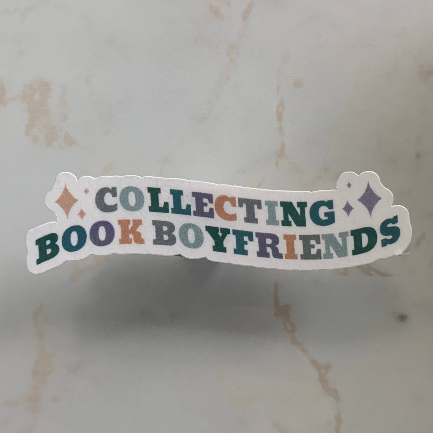 Collecting Book Boyfriends Sticker | Romance Reader Sticker