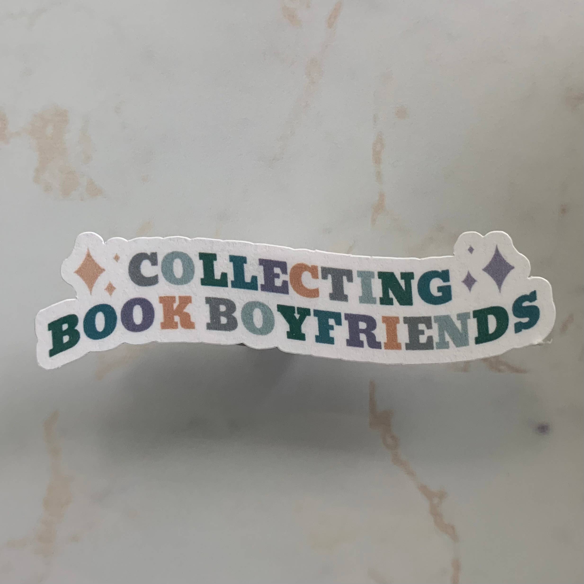 Collecting Book Boyfriends Sticker | Romance Reader Sticker