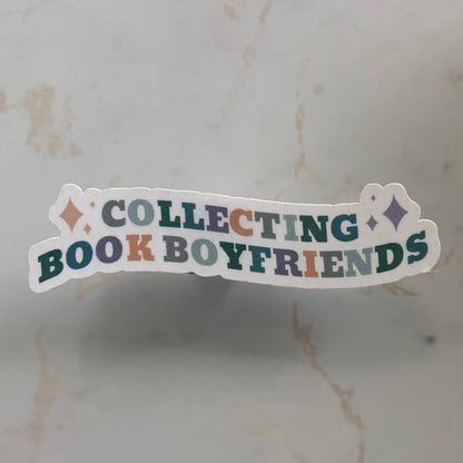 Collecting Book Boyfriends Sticker | Romance Reader Sticker