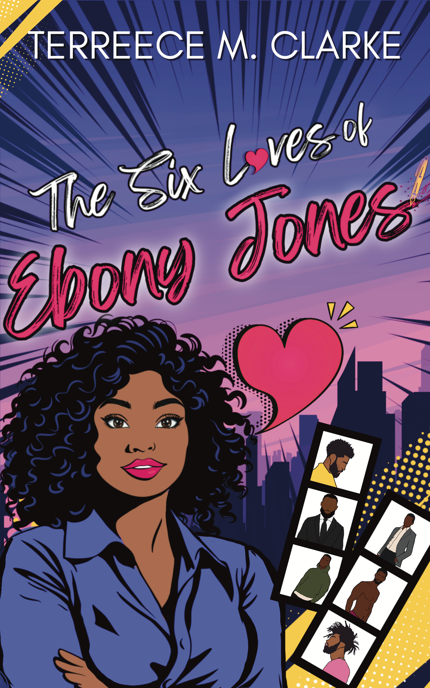 The Six Loves of Ebony Jones | Signed by Author Printed Edges