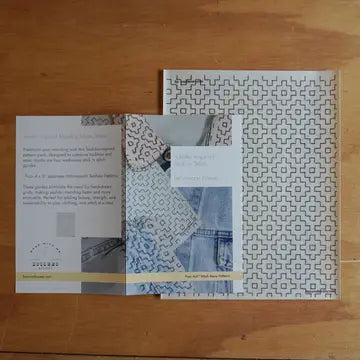 Sashiko Inspired Mending Stick &