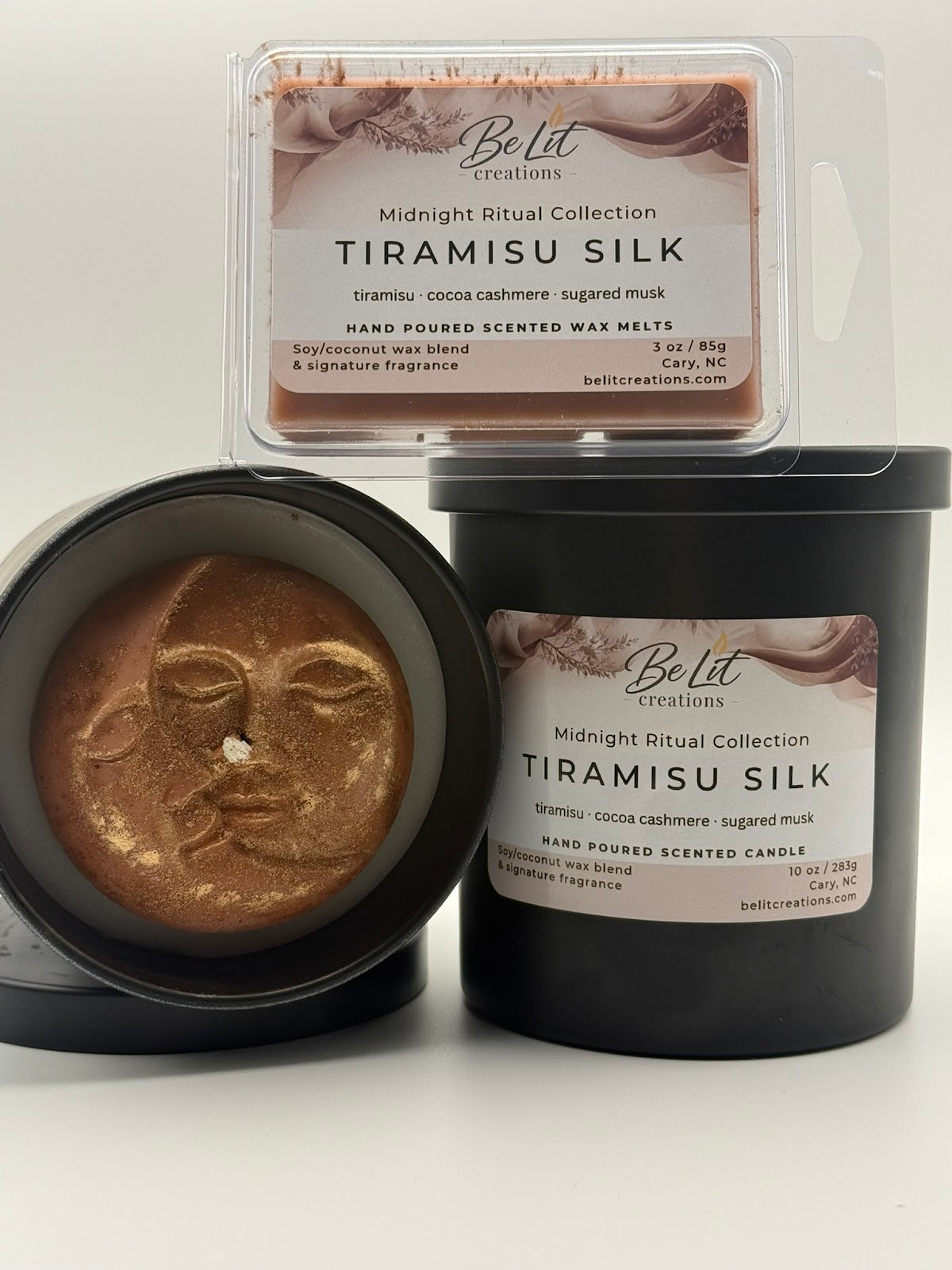 Tiramisu Silk Candle | Tiramisu + Cocoa Cashmere | 10 oz