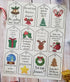 Censored Swearing Christmas Craft Double Sided Gift Tag - PDF File Only - Instant Download - Knitting Crochet Present Label