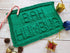Green Bah Humbug Knit Dishcloth