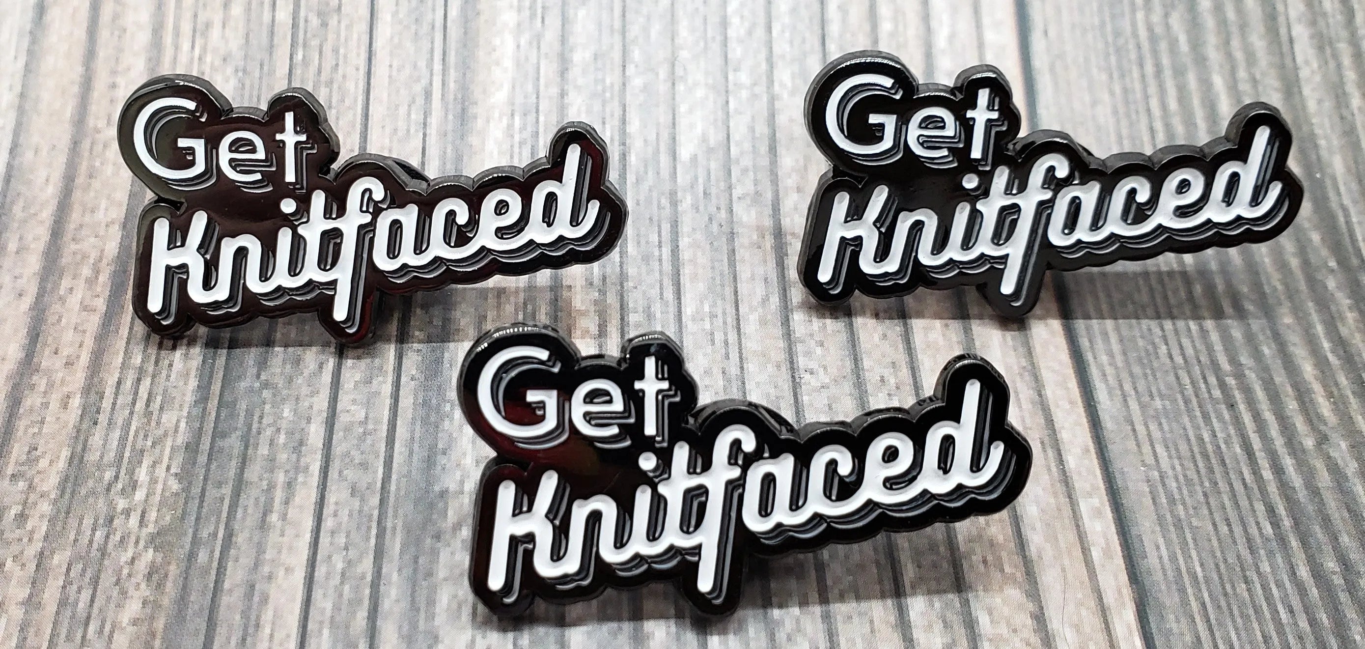 Get Knitfaced Enamel Pin