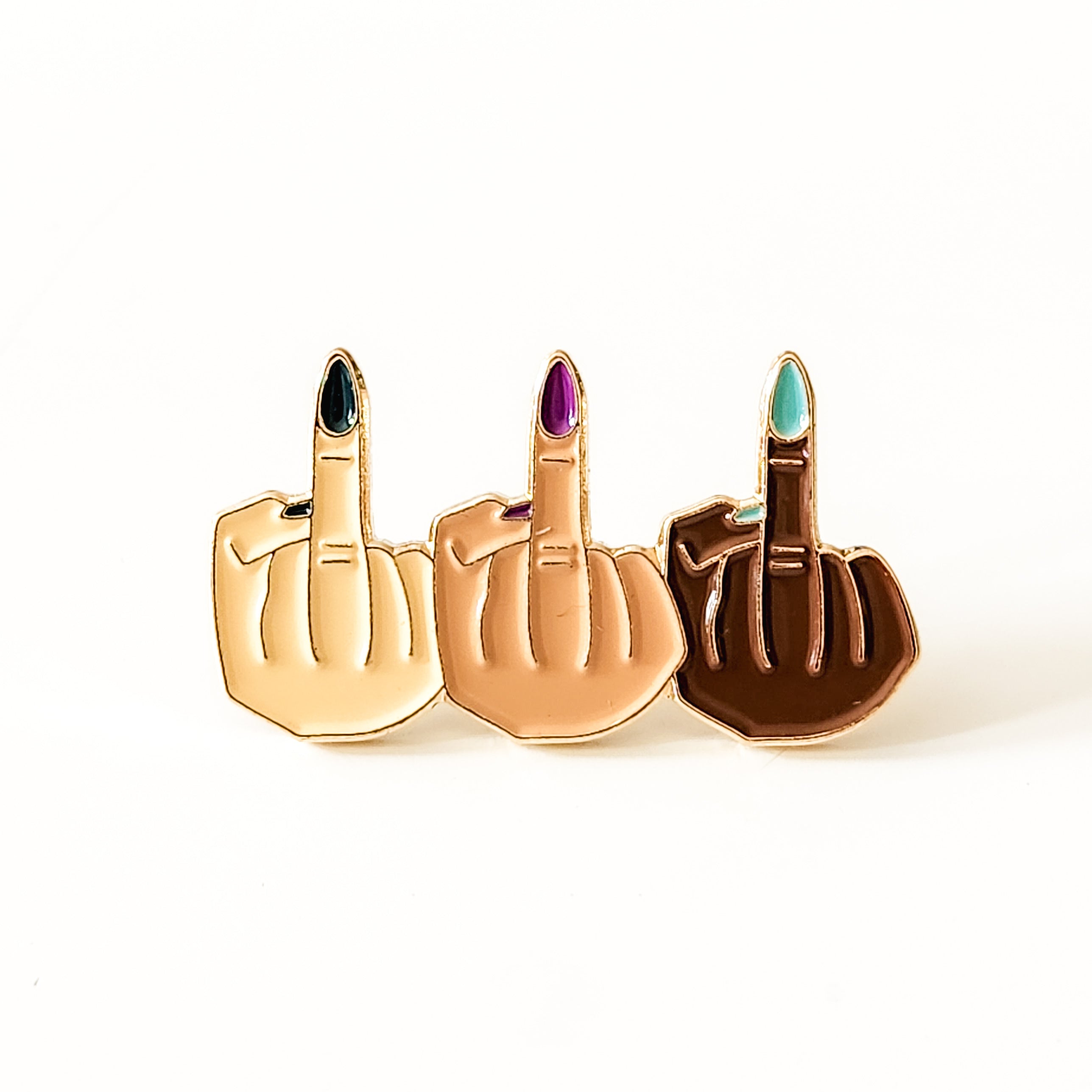 Middle Finger Pin