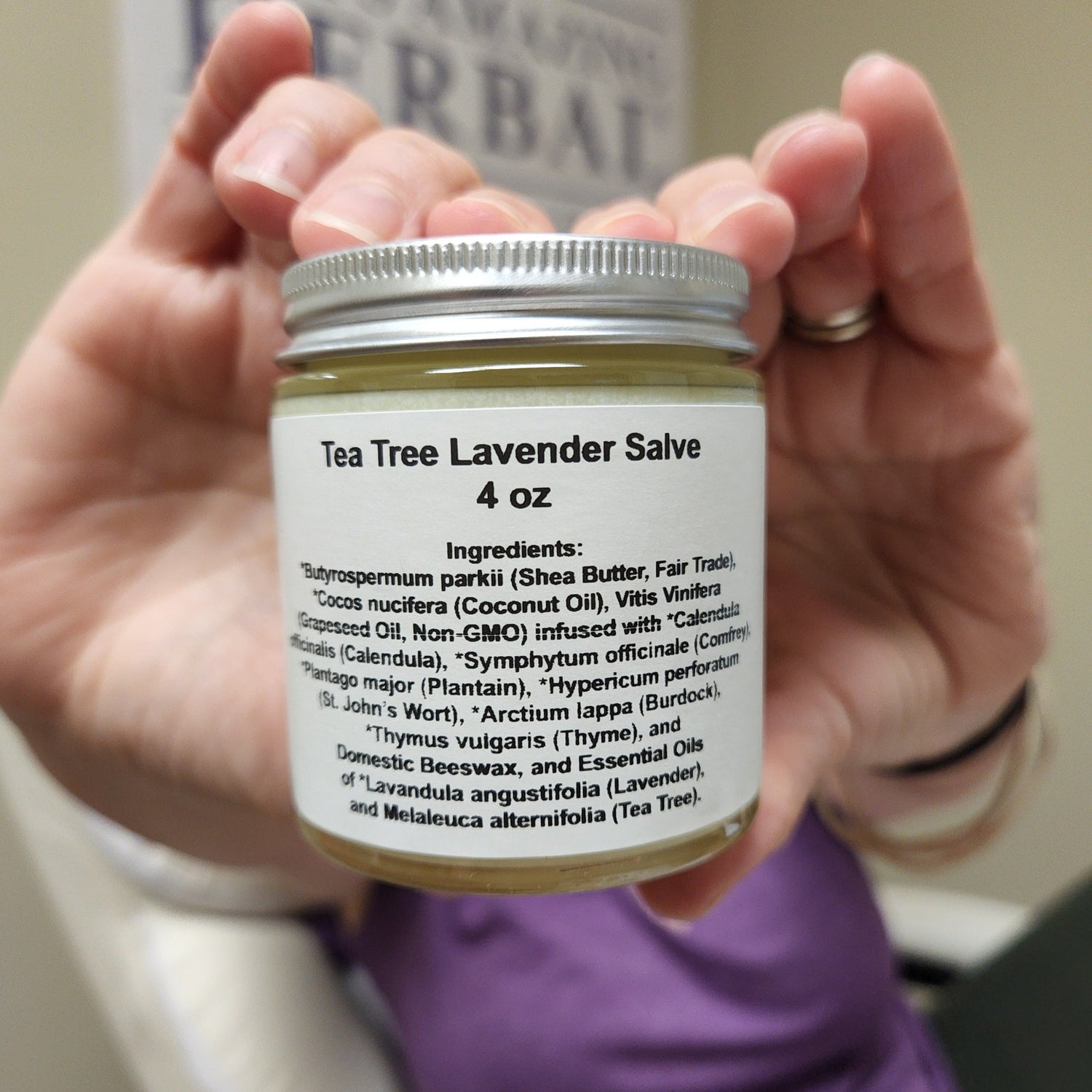 Tea Tree Lavender Salve Microbatch