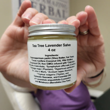 Tea Tree Lavender Salve Microbatch