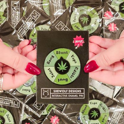 Weed Spinner Pin