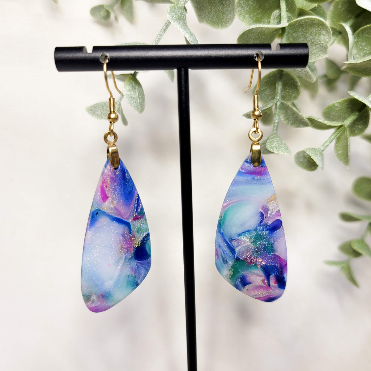 Asymmetrical Jewel Tone Scraps