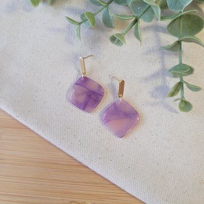 Amethyst Pointed Drop
