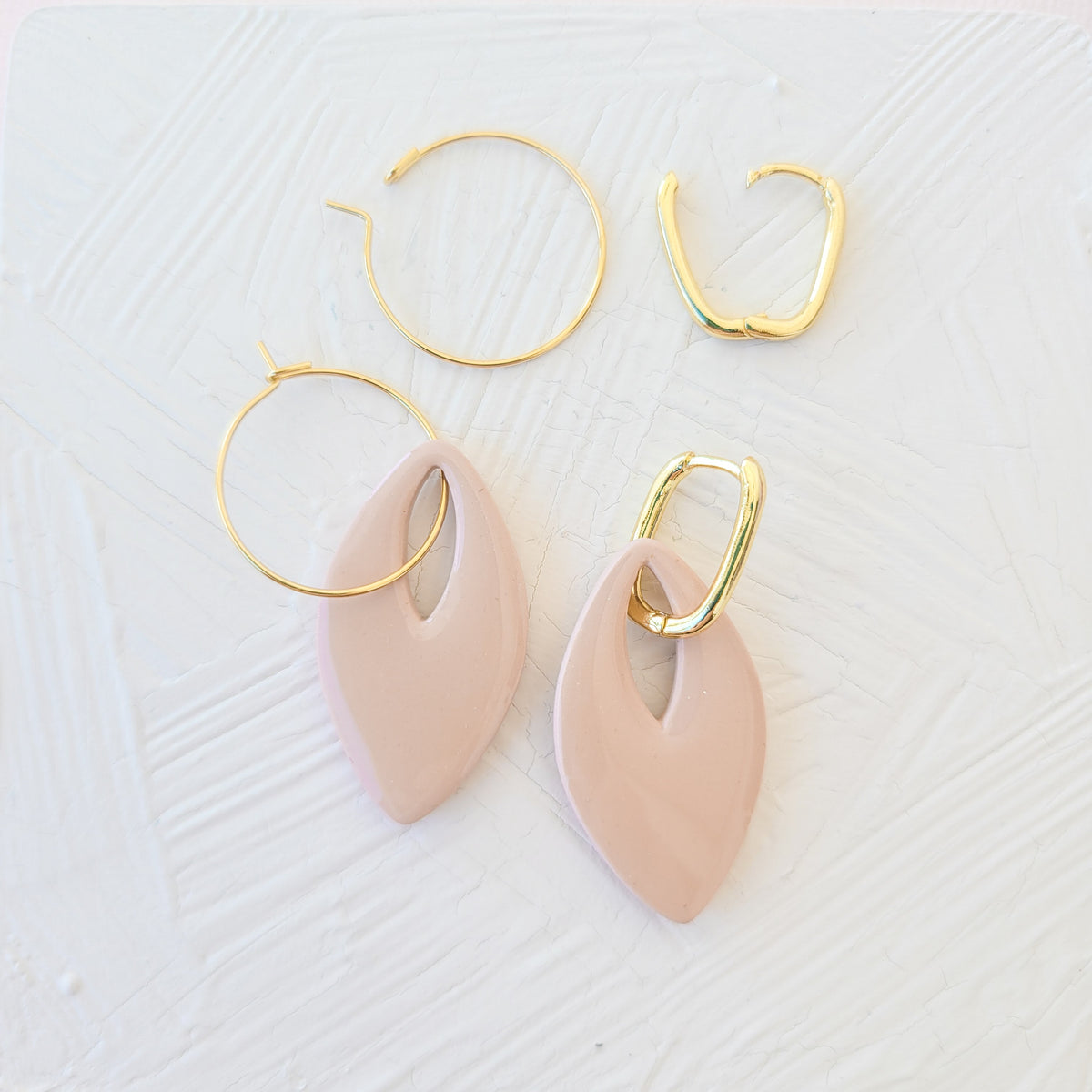 Blush Pink Hoop