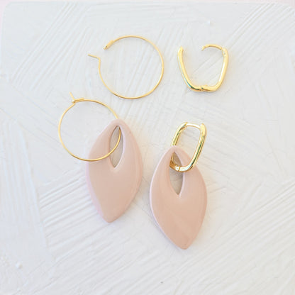 Blush Pink Hoop