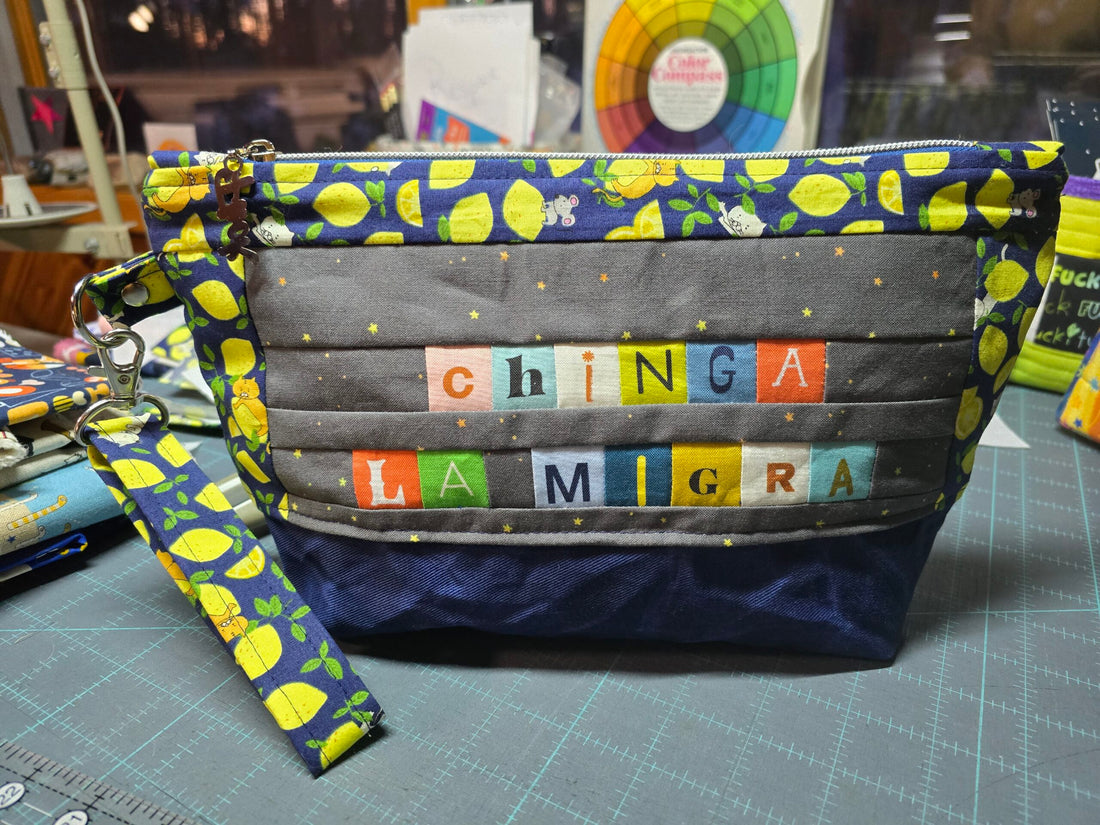 Protest Pouch Chinga La Migra Wristlet
