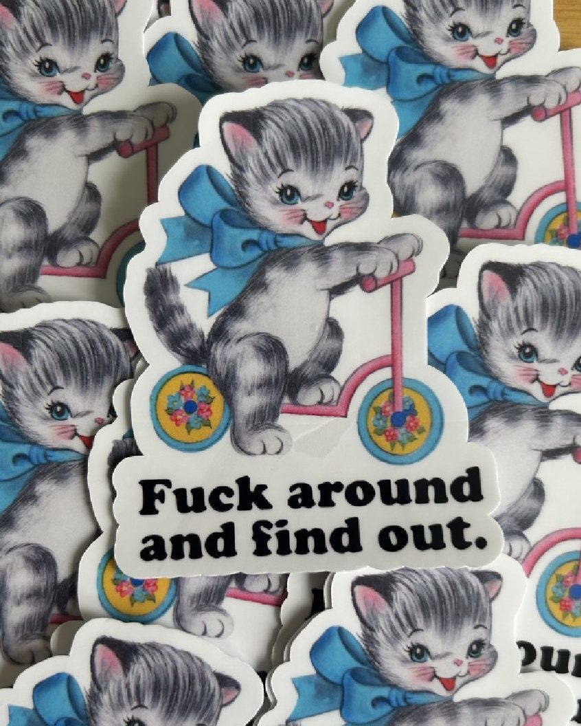 Sticker Bundle "Unhinged but Adorable"