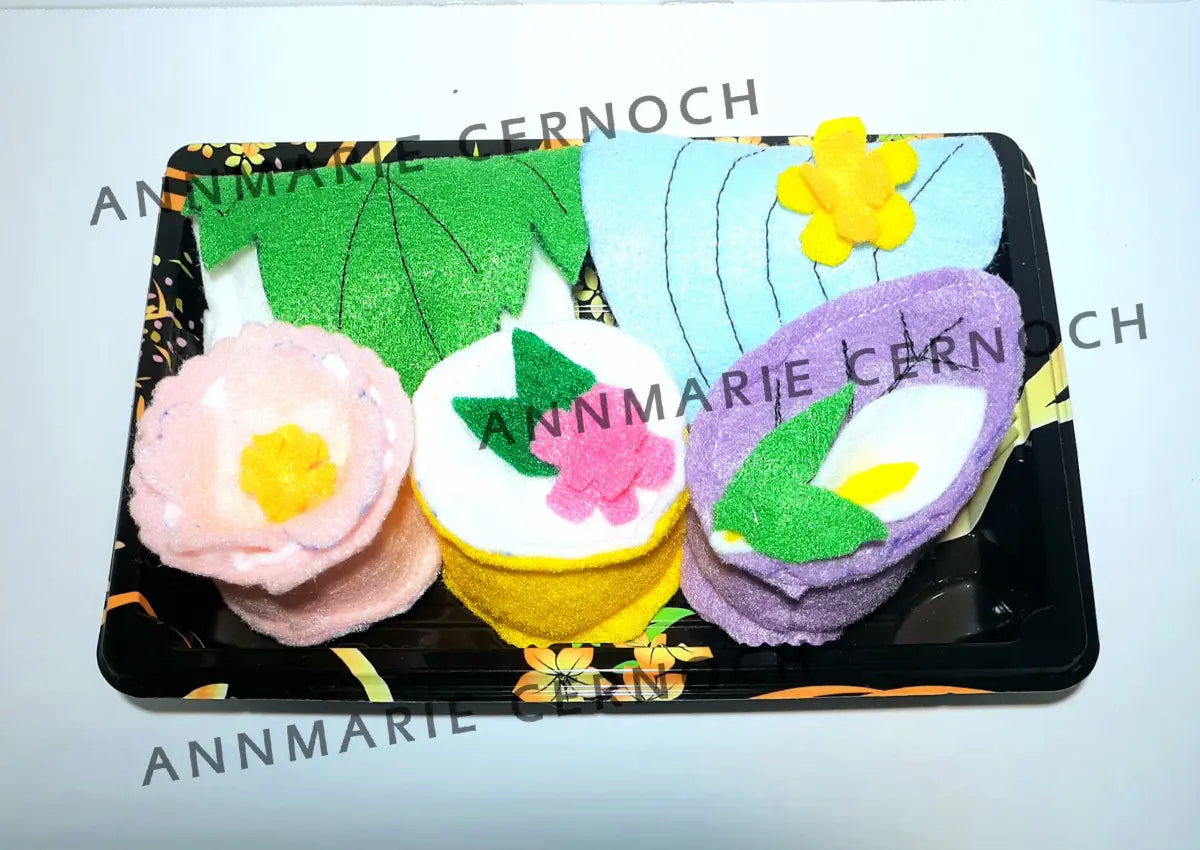 Wagashi Cat Toys 5pk (Spring/Summer)