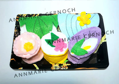 Wagashi Cat Toys 5pk (Spring/Summer)