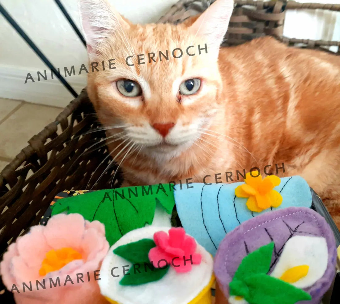 Wagashi Cat Toys 5pk (Spring/Summer)