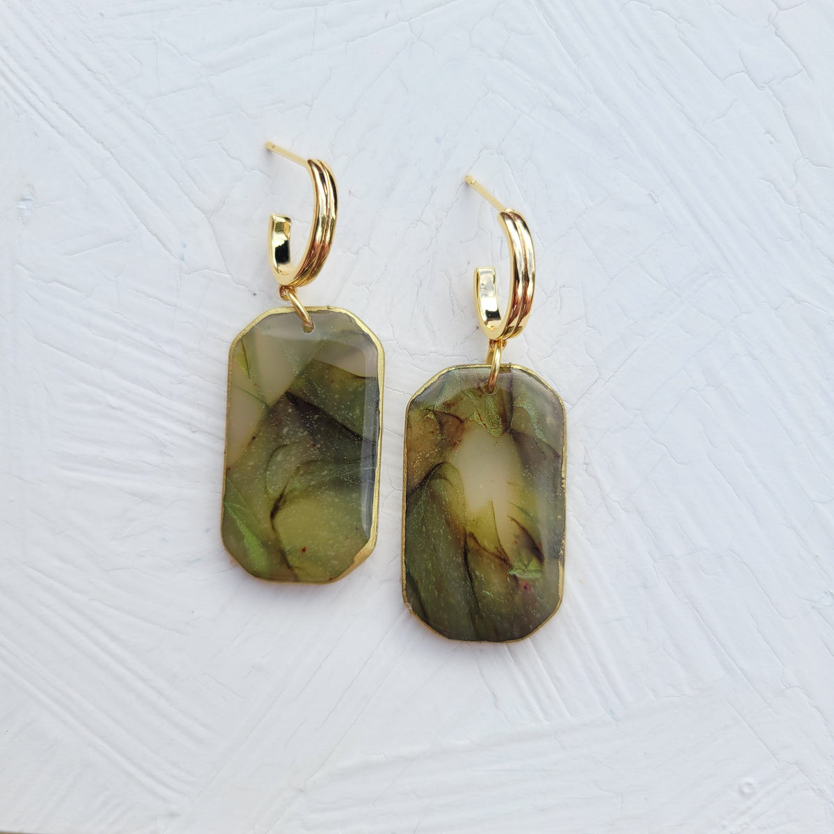 Olive Green Rectangle