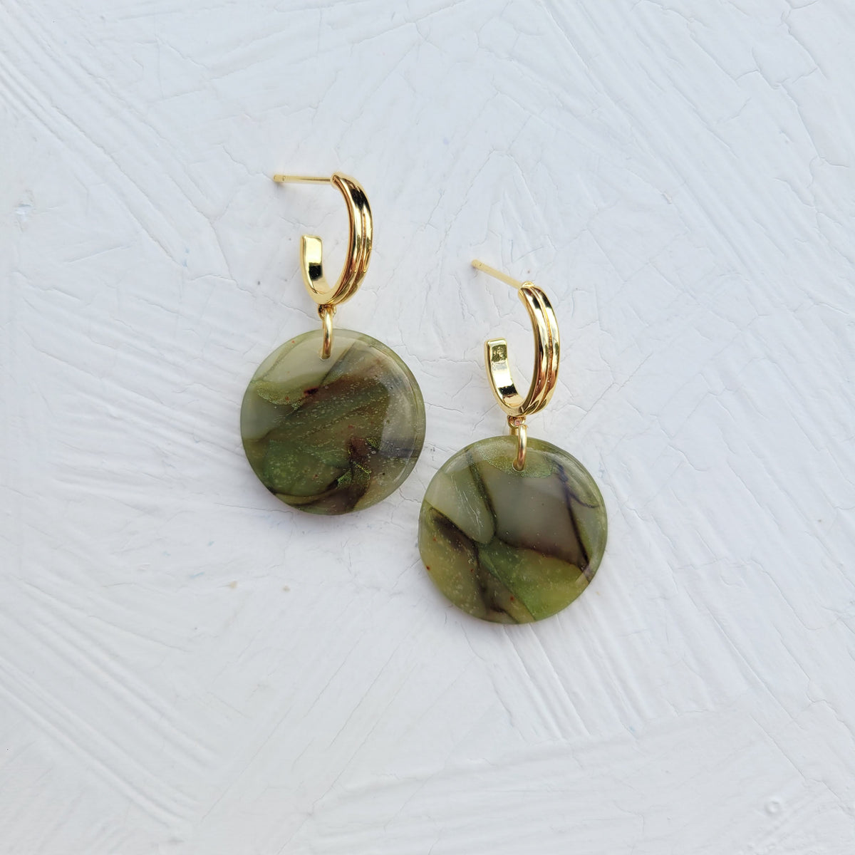 Olive Green Circle