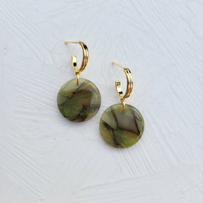 Olive Green Circle