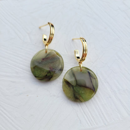 Olive Green Circle
