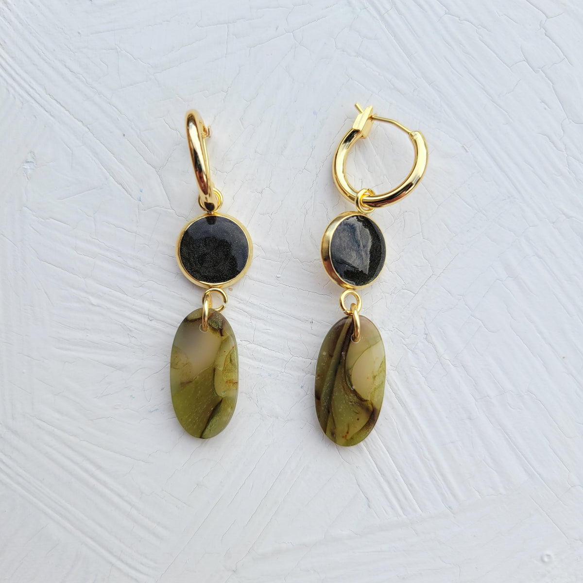 Olive Green Slim Drop