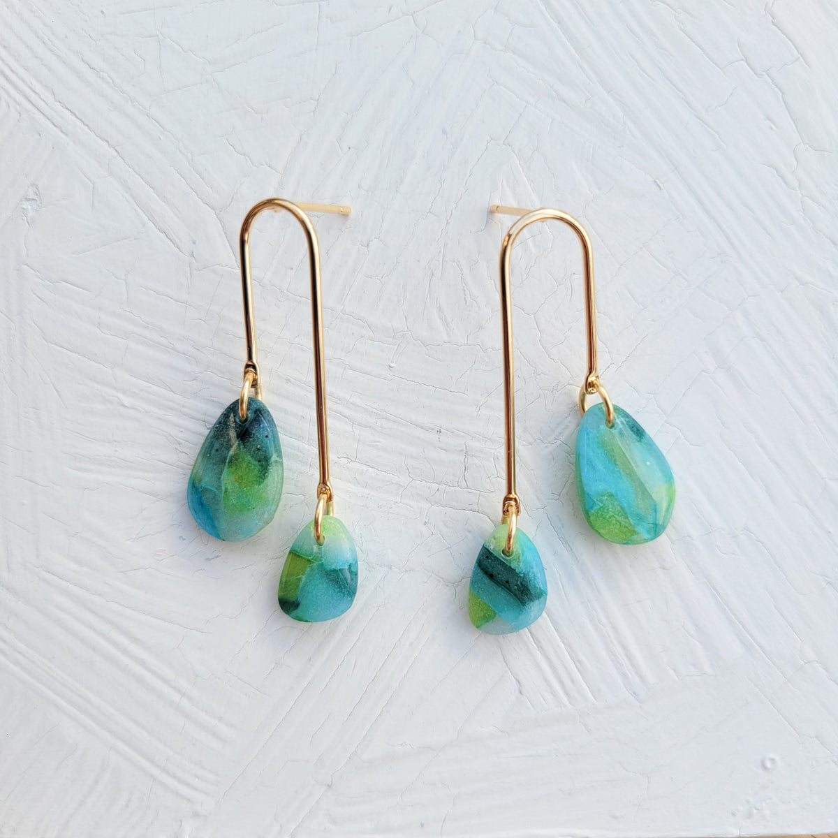 Spring Agate Asymmetrical