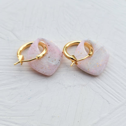Pastel Opal Mini Hoop