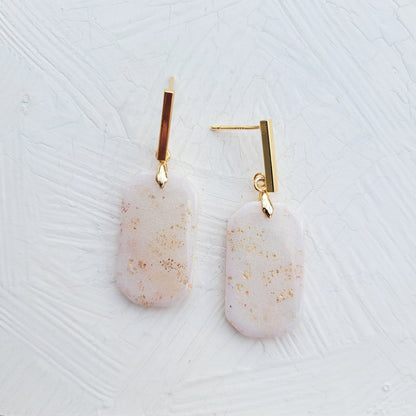White Opal Rectangle