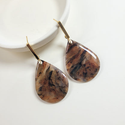 Tortoise Shell Teardrop