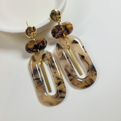 Tortoise Shell Oval