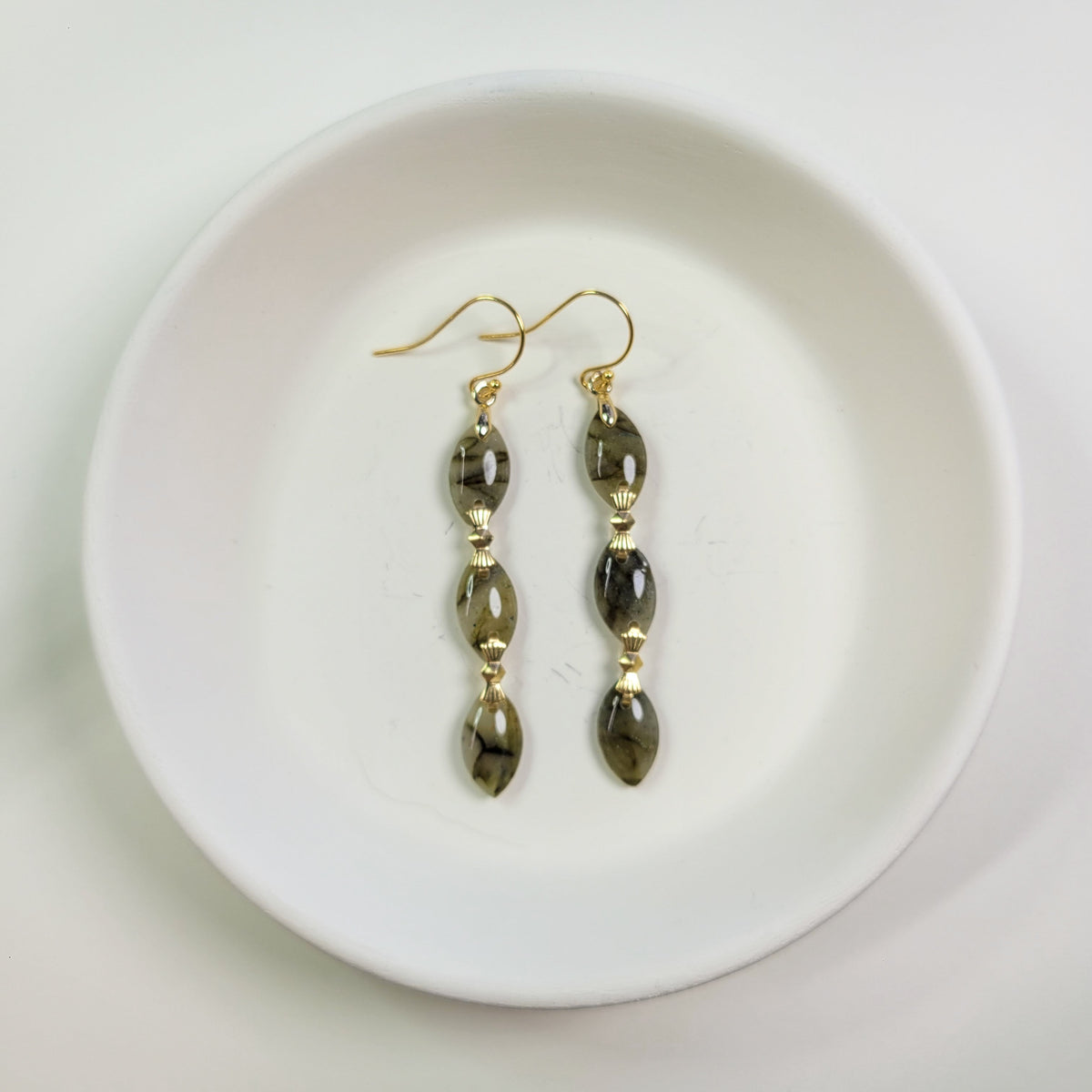Green Teardrop Stack