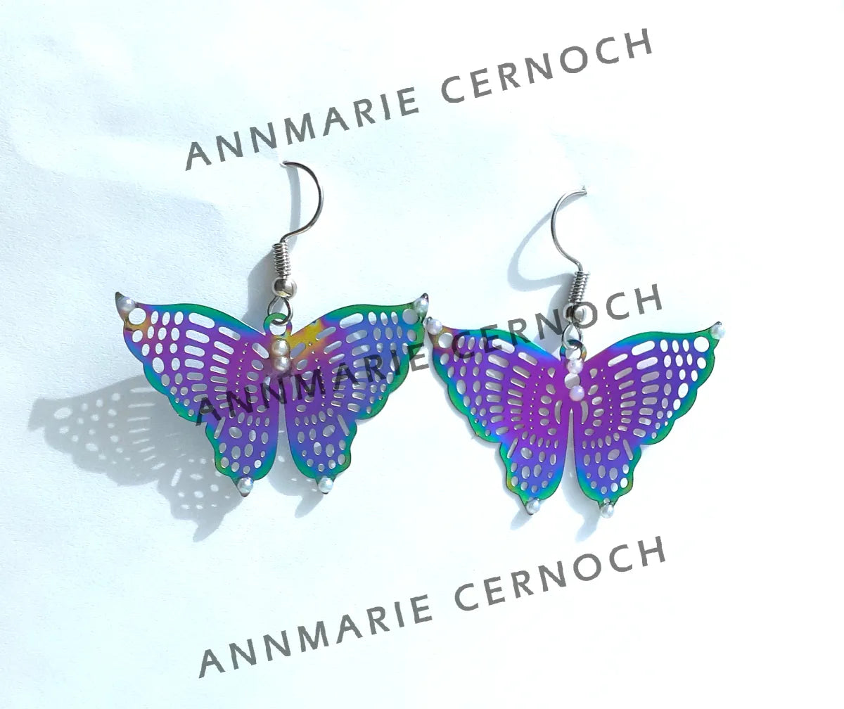 Butterfly Earrings - Free Shipping