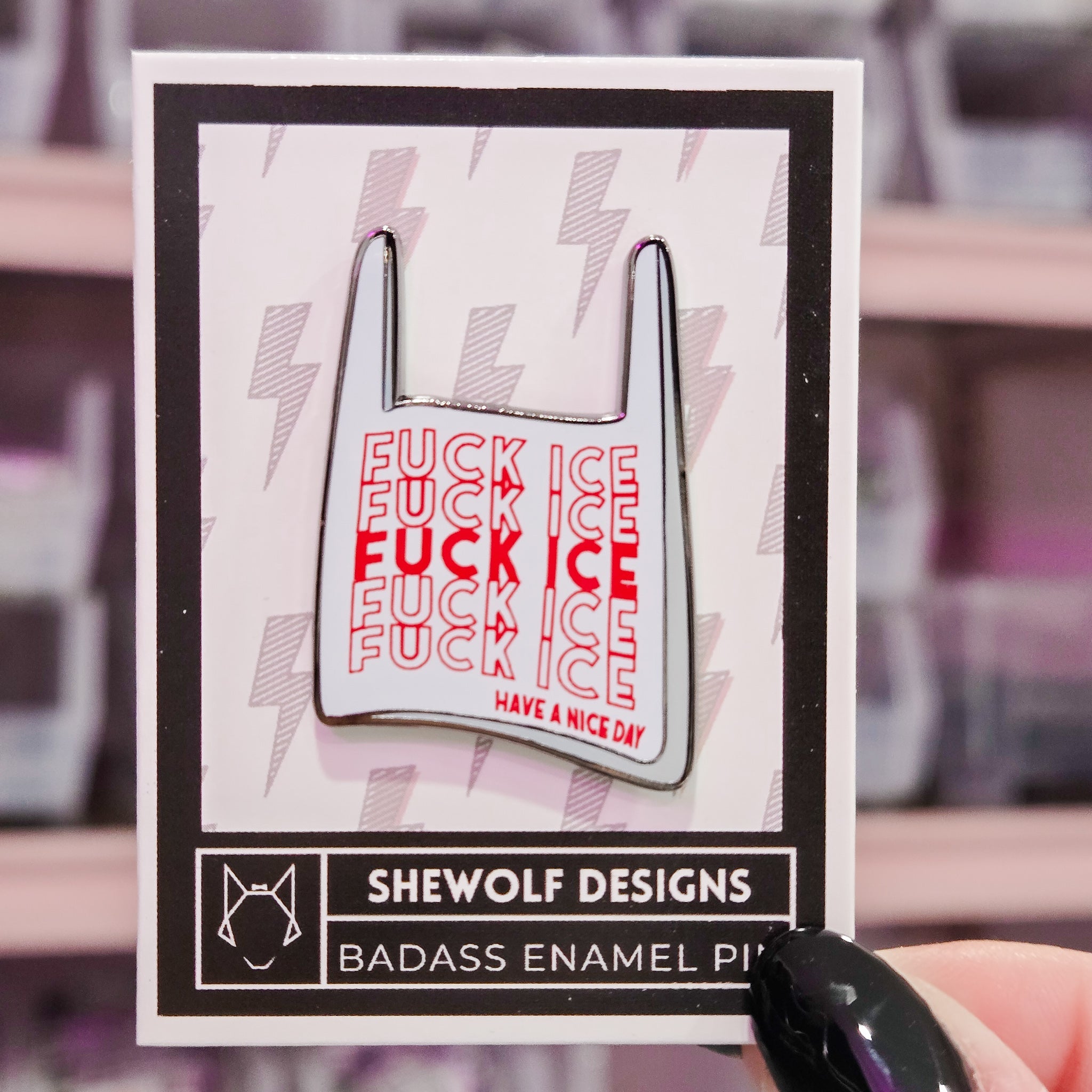 Fuck Ice Pin