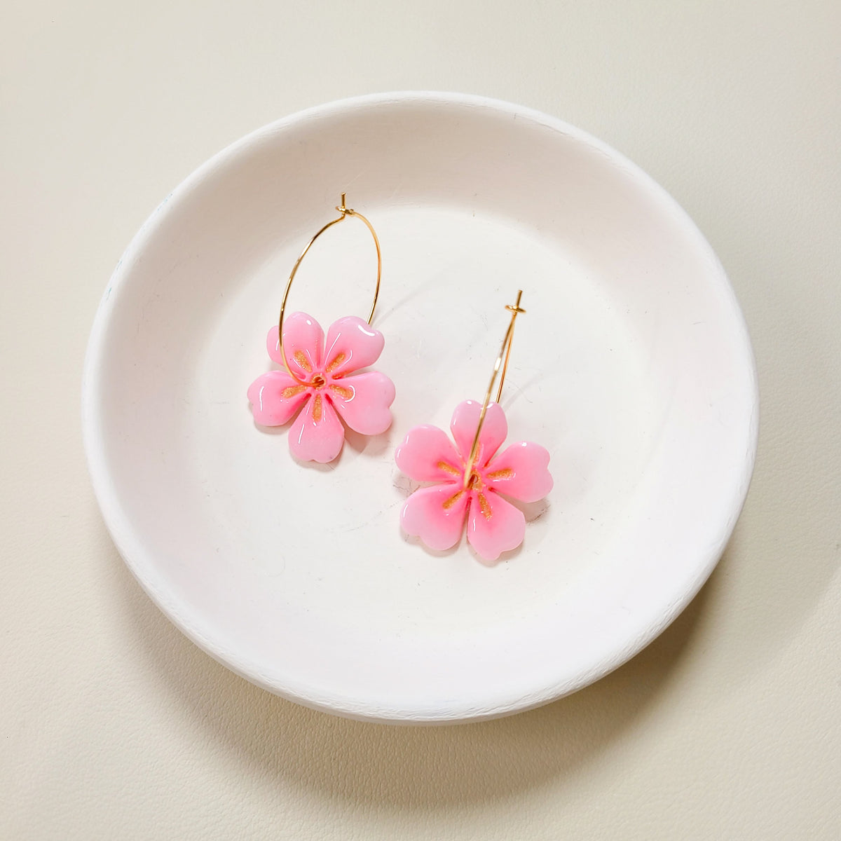 Cherry Blossom Hoop