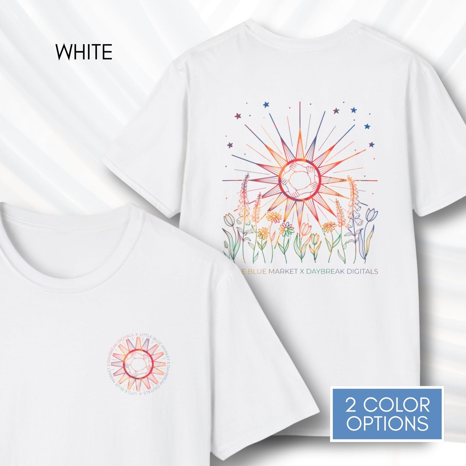 Little Blue Market X Daybreak Digitals Exclusive Launch Tee