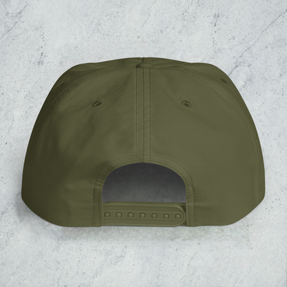 Yoga Cat Faux Embroidery Nylon Surf Hat